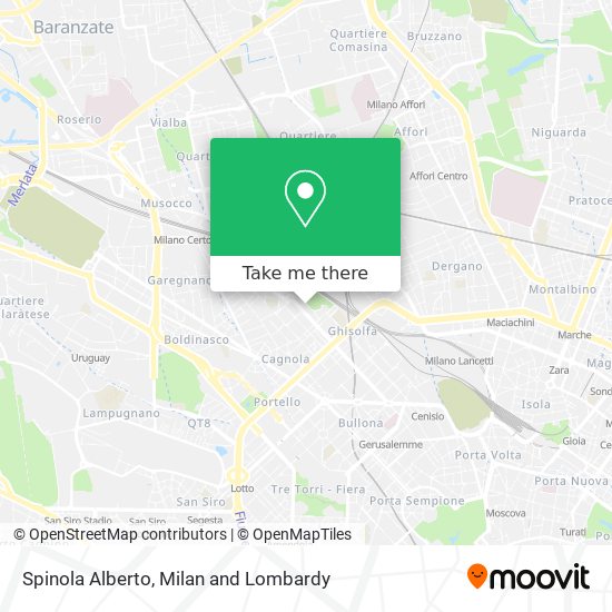 Spinola Alberto map