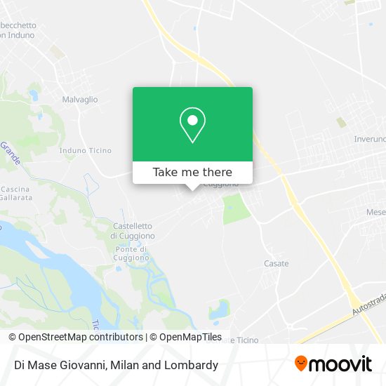 Di Mase Giovanni map