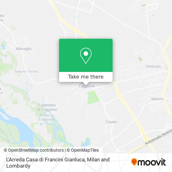L'Arreda Casa di Francini Gianluca map