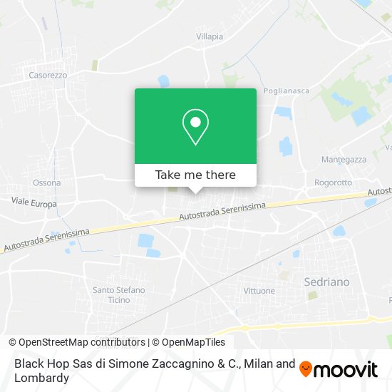 Black Hop Sas di Simone Zaccagnino & C. map