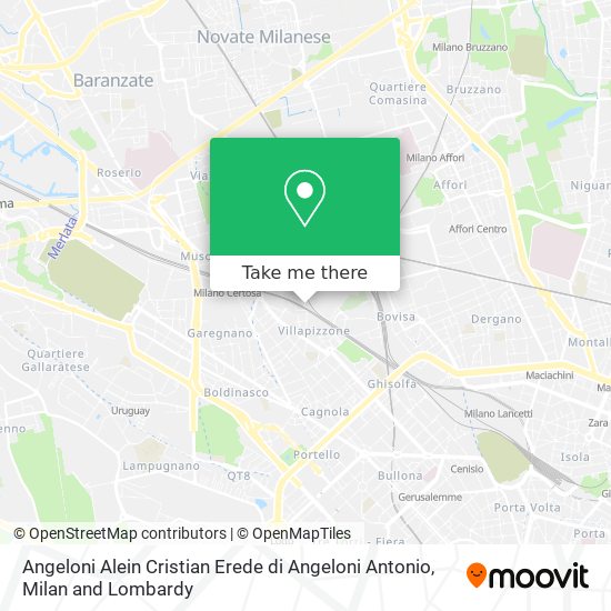 Angeloni Alein Cristian Erede di Angeloni Antonio map