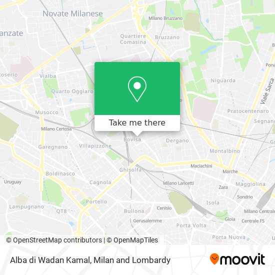 Alba di Wadan Kamal map