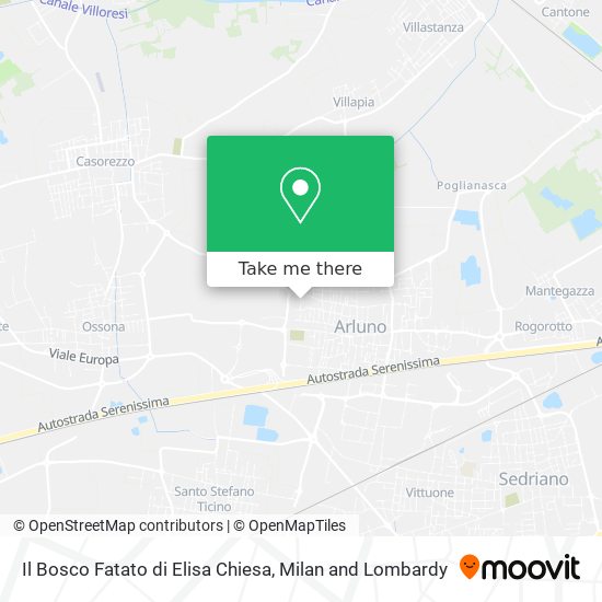 Il Bosco Fatato di Elisa Chiesa map