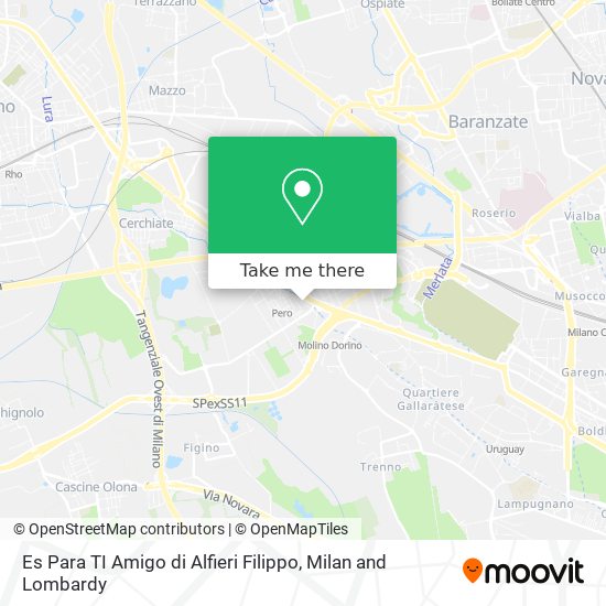 Es Para TI Amigo di Alfieri Filippo map