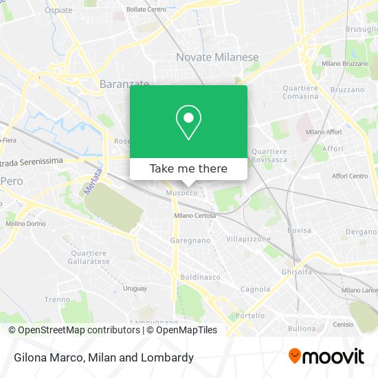 Gilona Marco map