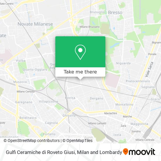 Gulfi Ceramiche di Roveto Giusi map