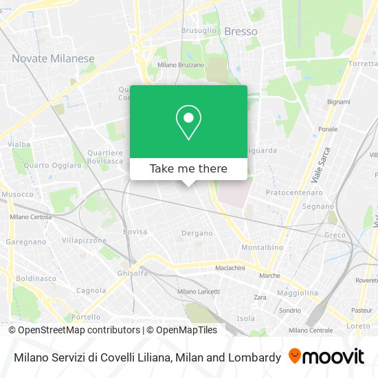 Milano Servizi di Covelli Liliana map