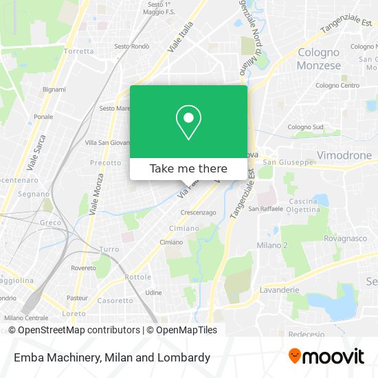 Emba Machinery map