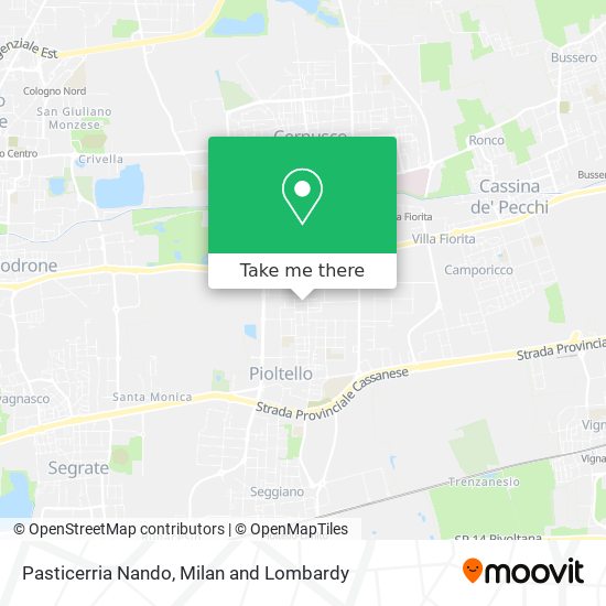 Pasticerria Nando map