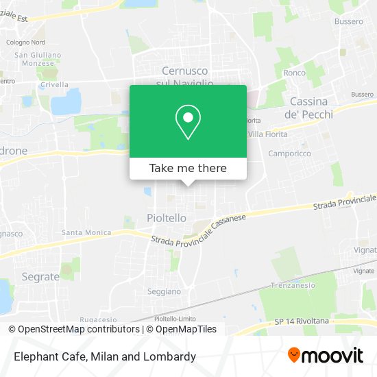 Elephant Cafe map