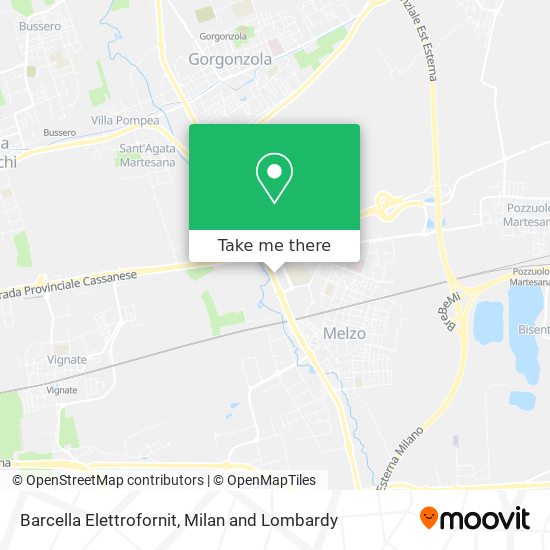 Barcella Elettrofornit map