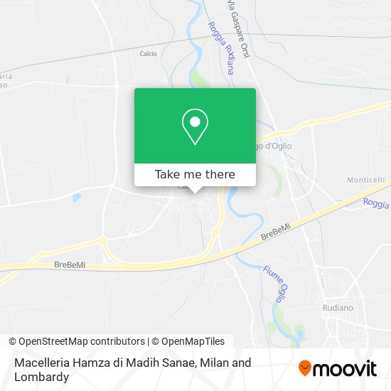 Macelleria Hamza di Madih Sanae map