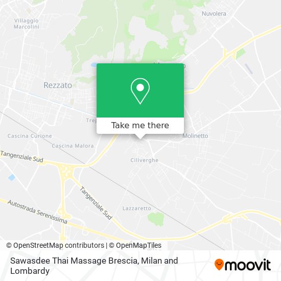 Sawasdee Thai Massage Brescia map