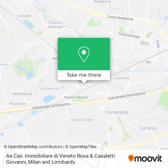 Ae.Cas. Immobiliare di Veneto Rosa & Casaletti Giovanni map