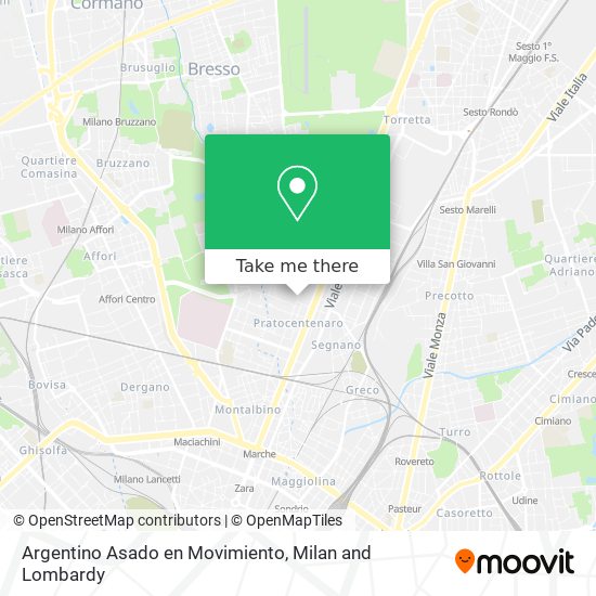 Argentino Asado en Movimiento map