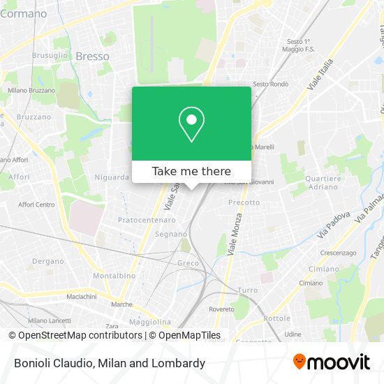 Bonioli Claudio map