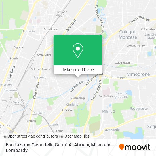 Fondazione Casa della Carità A. Abriani map