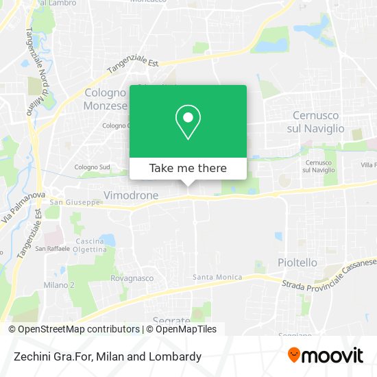Zechini Gra.For map
