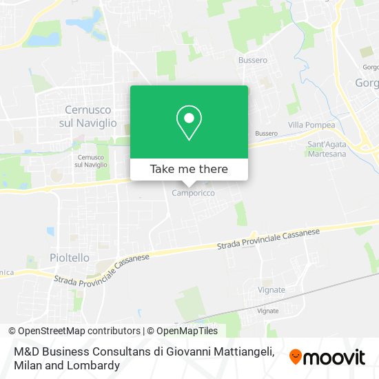 M&D Business Consultans di Giovanni Mattiangeli map