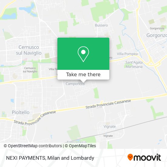NEXI PAYMENTS map