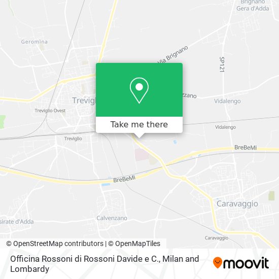 Officina Rossoni di Rossoni Davide e C. map
