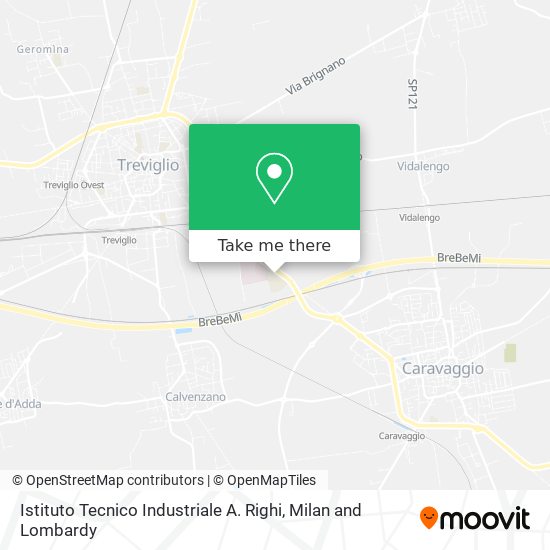 Istituto Tecnico Industriale A. Righi map