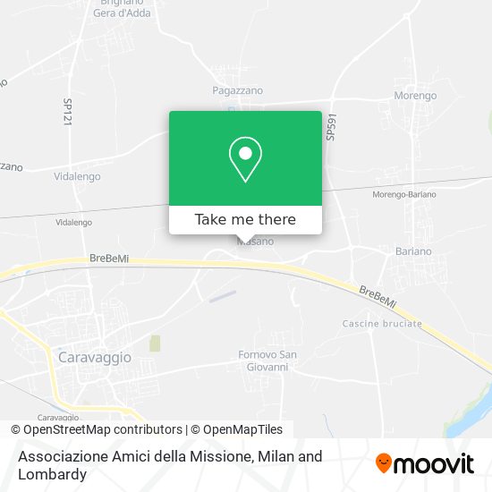Associazione Amici della Missione map