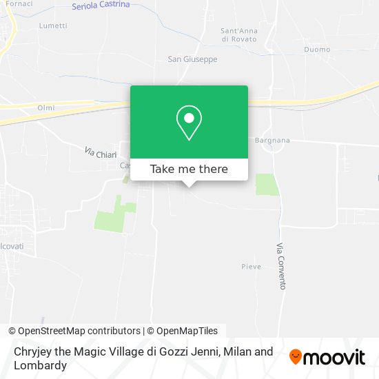 Chryjey the Magic Village di Gozzi Jenni map