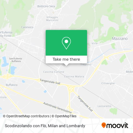 Scodinzolando con Flò map