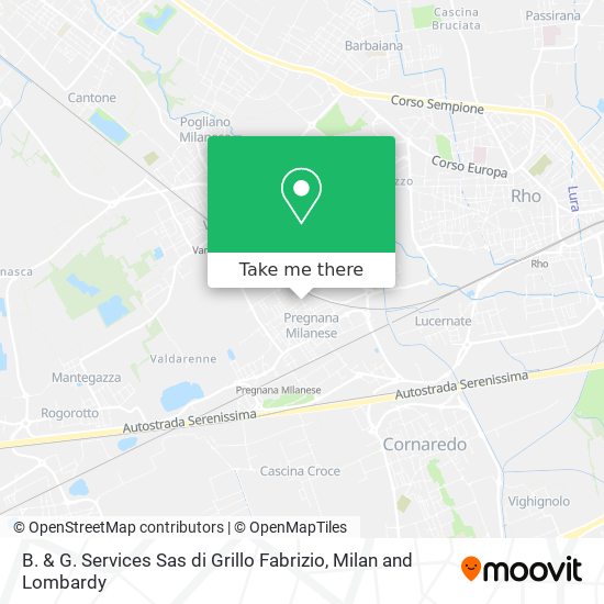 B. & G. Services Sas di Grillo Fabrizio map