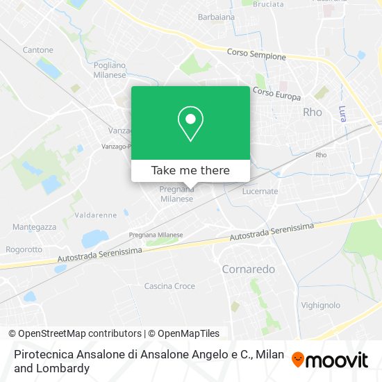 Pirotecnica Ansalone di Ansalone Angelo e C. map