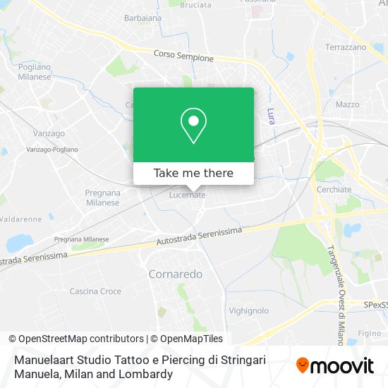 Manuelaart Studio Tattoo e Piercing di Stringari Manuela map