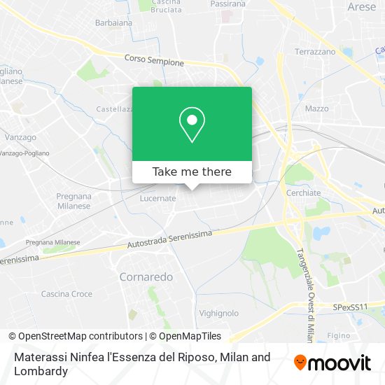 Materassi Ninfea l'Essenza del Riposo map