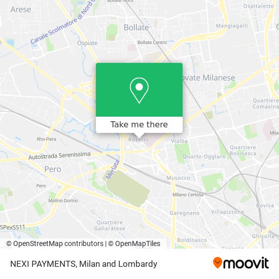 NEXI PAYMENTS map