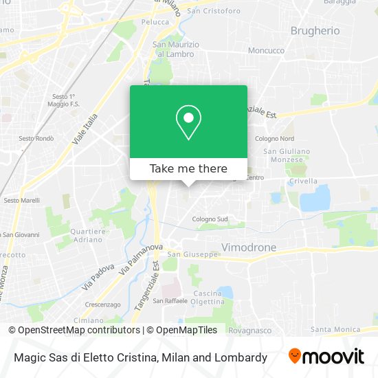 Magic Sas di Eletto Cristina map