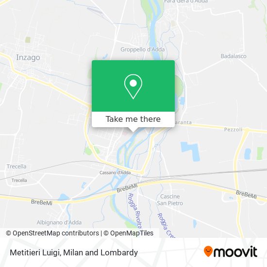 Metitieri Luigi map