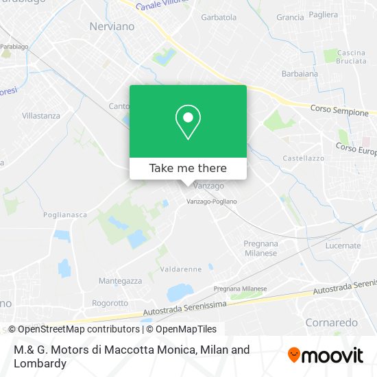 M.& G. Motors di Maccotta Monica map