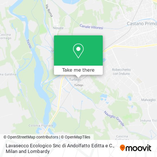 Lavasecco Ecologico Snc di Andolfatto Editta e C. map