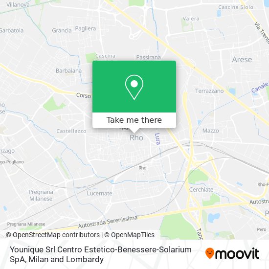Younique Srl Centro Estetico-Benessere-Solarium SpA map
