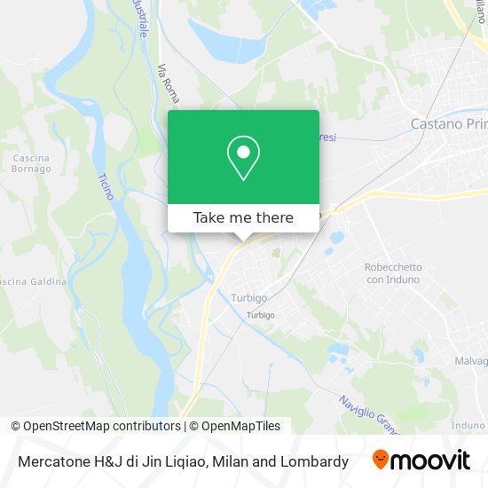 Mercatone H&J di Jin Liqiao map