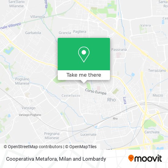 Cooperativa Metafora map