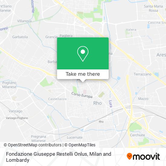 Fondazione Giuseppe Restelli Onlus map