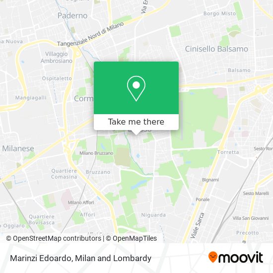Marinzi Edoardo map