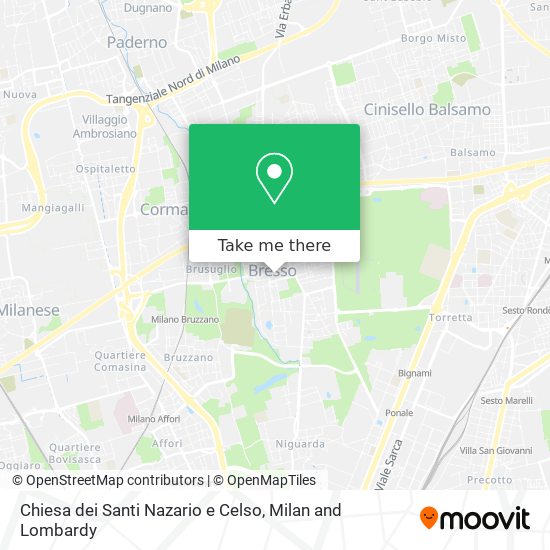 Chiesa dei Santi Nazario e Celso map