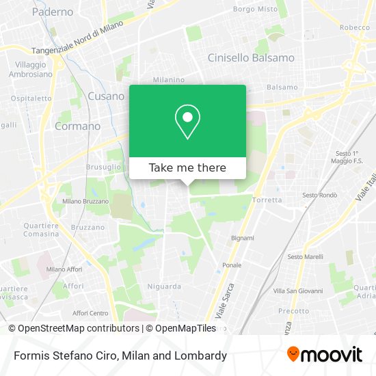 Formis Stefano Ciro map