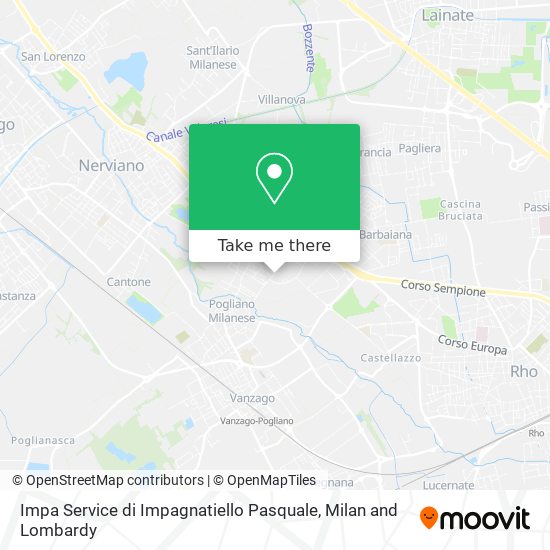 Impa Service di Impagnatiello Pasquale map