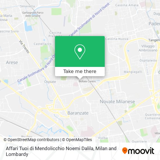 Affari Tuoi di Mendolicchio Noemi Dalila map