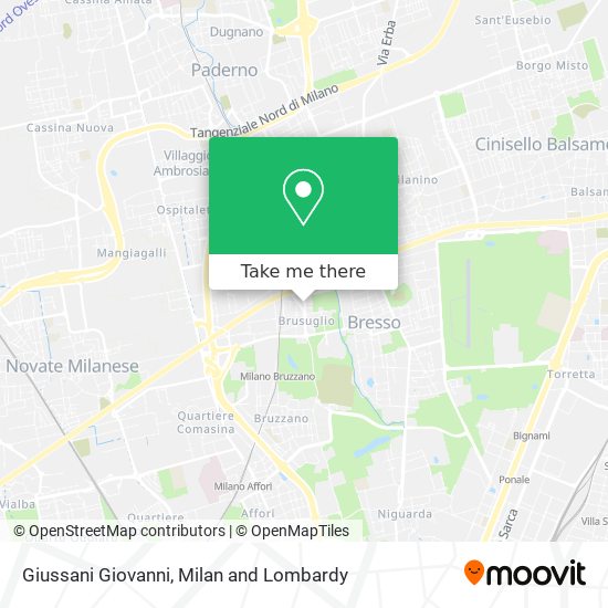 Giussani Giovanni map