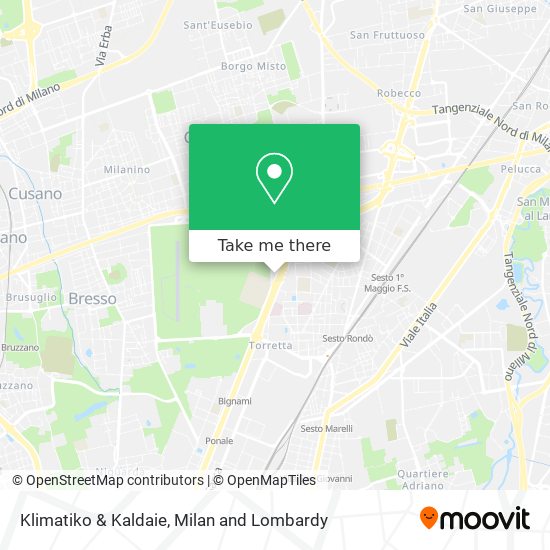 Klimatiko & Kaldaie map