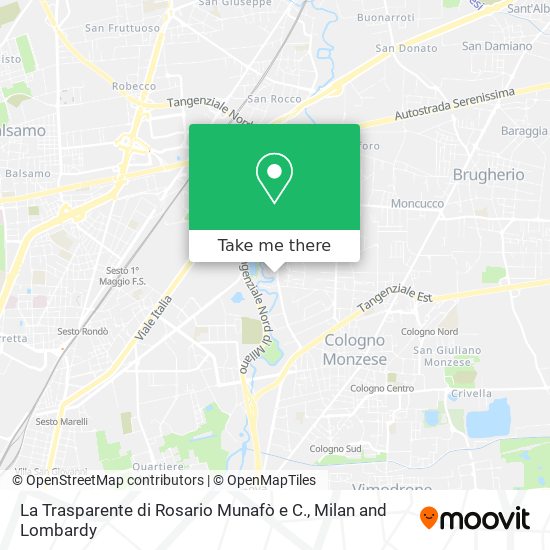 La Trasparente di Rosario Munafò e C. map